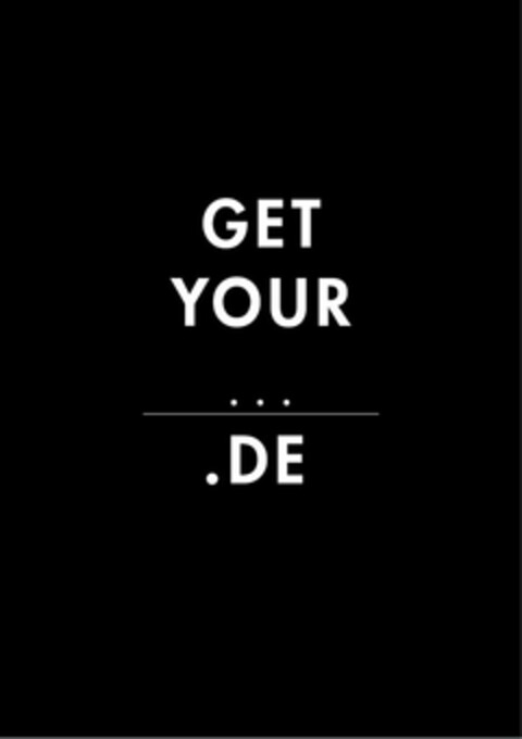 GET YOUR ....DE Logo (DPMA, 16.11.2011)