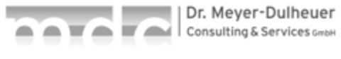 mdc Dr. Meyer-Dulheuer Consulting & Service GmbH Logo (DPMA, 09/30/2013)