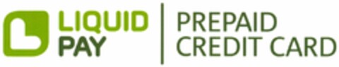LIQUID PAY PREPAID CREDIT CARD Logo (DPMA, 06/07/2013)