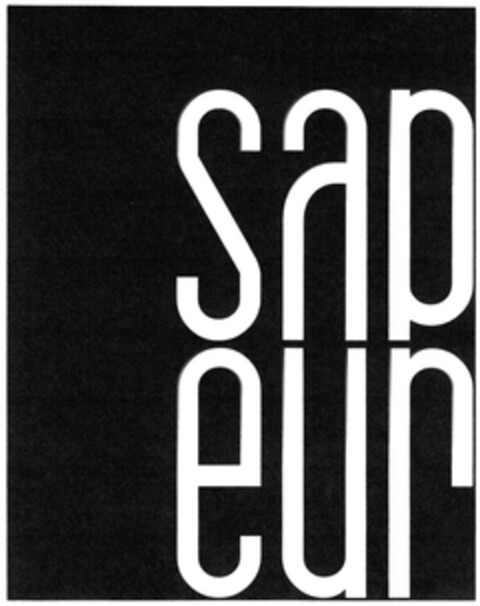 sapeur Logo (DPMA, 17.06.2013)