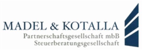 MADEL & KOTALLA Partnerschaftsgesellschaft mbB - Steuerberatungsgesellschaft Logo (DPMA, 04.10.2017)