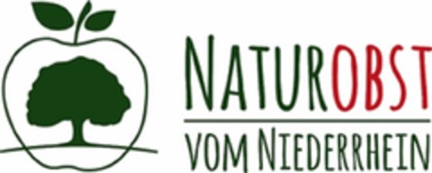 NATUROBST VOM NIEDERRHEIN Logo (DPMA, 06.07.2017)