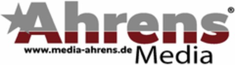 Ahrens Media www.media-ahrens.de Logo (DPMA, 09.10.2021)