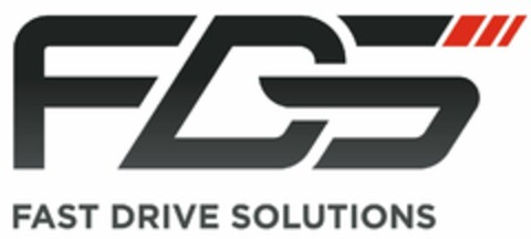 FDS FAST DRIVE SOLUTIONS Logo (DPMA, 11/10/2023)