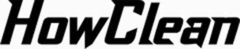 HowClean Logo (DPMA, 02/28/2023)