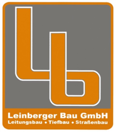 lb Leinberger Bau GmbH Leitungsbau · Tiefbau · Straßenbau Logo (DPMA, 03/21/2024)