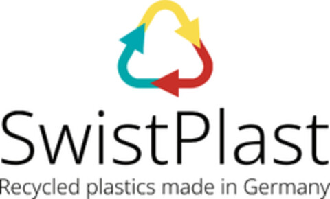 SwistPlast Recycled plastics made in Germany Logo (DPMA, 06/03/2024)