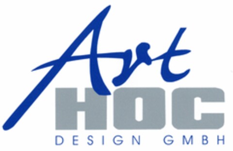 Art HOC DESIGN GMBH Logo (DPMA, 16.07.2003)