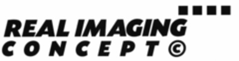 REAL IMAGING CONCEPT Logo (DPMA, 16.12.2003)