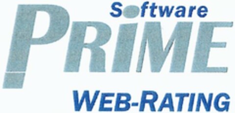 Software PRIME WEB-RATING Logo (DPMA, 23.02.2004)