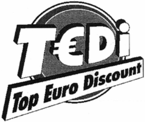 TEDi Top Euro Discount Logo (DPMA, 02.11.2004)