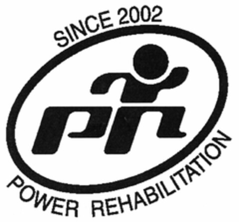 SINCE 2002 POWER REHABILITATION Logo (DPMA, 13.01.2006)