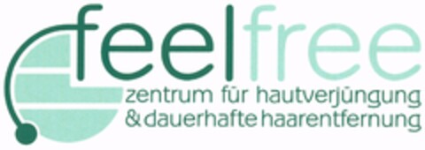 feelfree zentrum für hautverjüngung & dauerhafte haarentfernung Logo (DPMA, 01/23/2006)