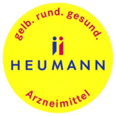 HEUMANN gelb. rund. gesund. Arzneimittel Logo (DPMA, 04/10/2006)