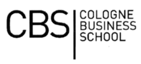 CBS COLOGNE BUSINESS SCHOOL Logo (DPMA, 25.10.2006)