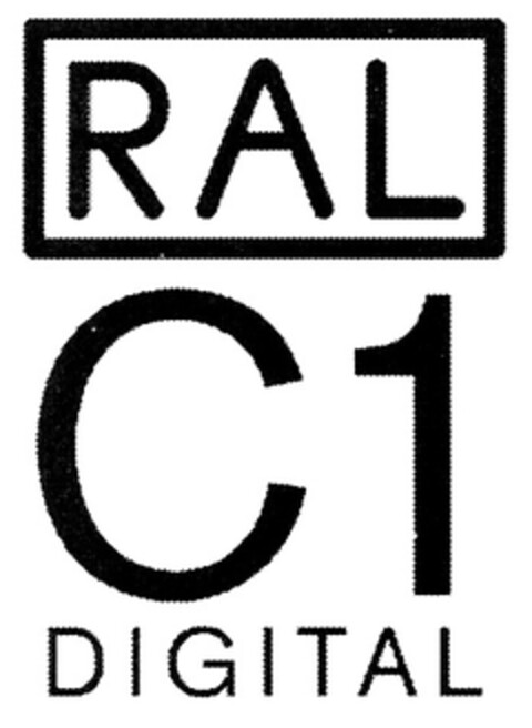 RAL C1 DIGITAL Logo (DPMA, 26.06.2007)