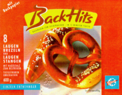 Back Hits Logo (DPMA, 05/25/1996)