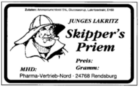 Skipper's Priem Logo (DPMA, 24.05.1997)