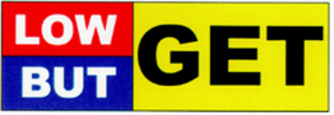 LOW BUT GET Logo (DPMA, 25.06.1998)