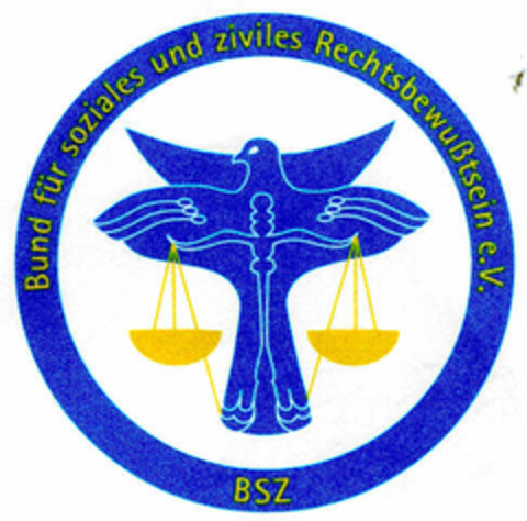 BSZ Bund für soziales Rechtsbewußtsein e.V. Logo (DPMA, 09.08.1999)