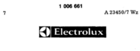 Electrolux Logo (DPMA, 29.03.1972)