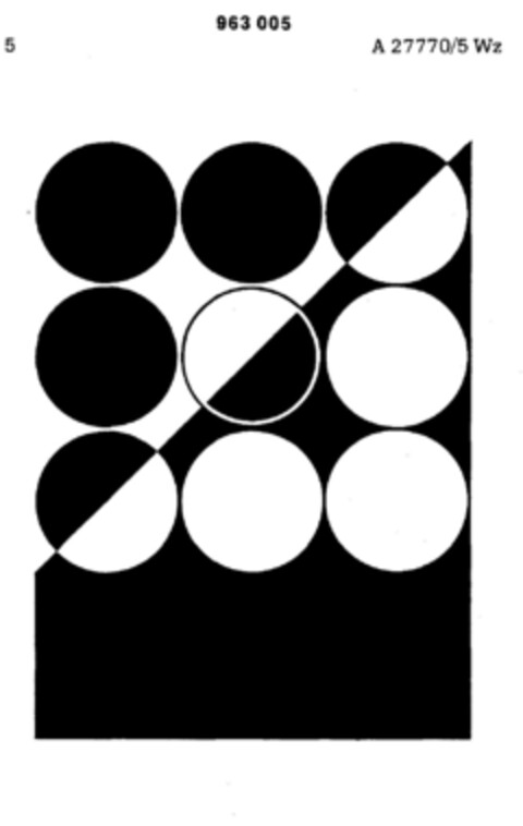 963005 Logo (DPMA, 05.03.1976)