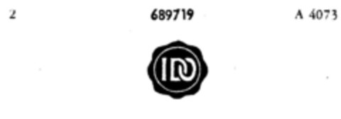 IDO Logo (DPMA, 29.03.1954)