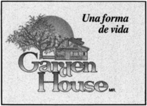 Una forma de vida Garden House Logo (DPMA, 12/08/1992)