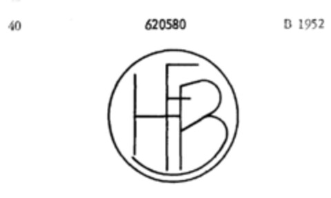 HFB Logo (DPMA, 08/02/1950)