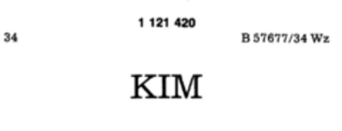 KIM Logo (DPMA, 12.02.1977)