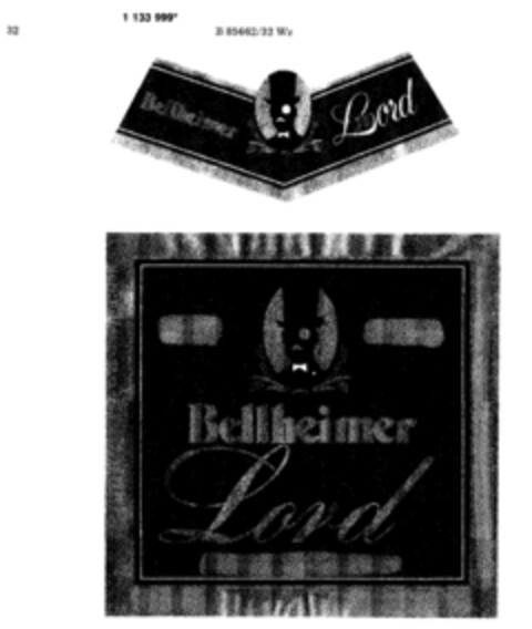 Bellheimer Lord Logo (DPMA, 08.10.1988)