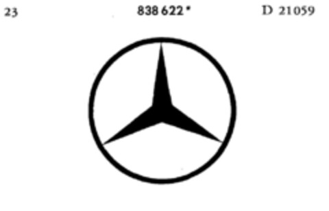 838622 Logo (DPMA, 06/09/1967)