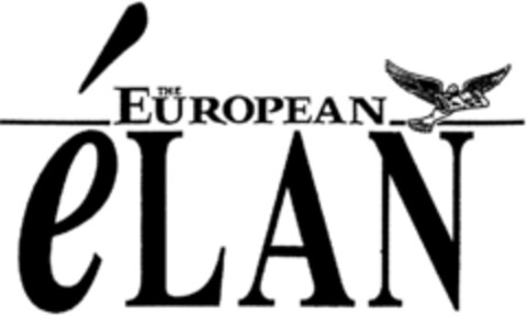 THE EUROPEAN eLAN Logo (DPMA, 02.07.1992)