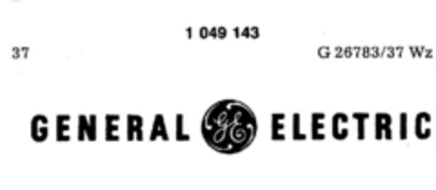 GENERAL ELECTRIC Logo (DPMA, 04/02/1979)