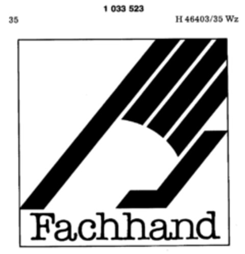 Fachhand (Hand) Logo (DPMA, 27.07.1979)