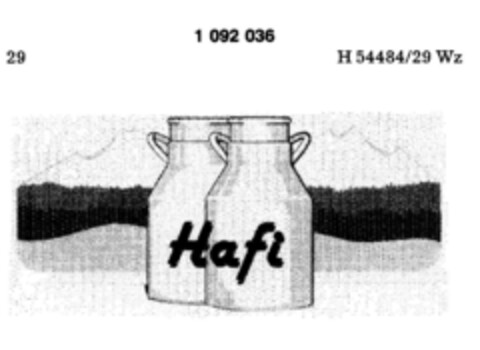 Hafi Logo (DPMA, 07.06.1985)