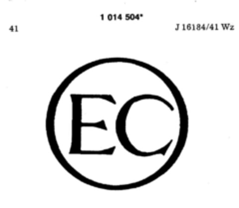 EC Logo (DPMA, 11.08.1980)