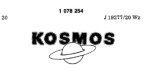 KOSMOS Logo (DPMA, 29.06.1984)