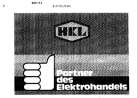 HKL Partner d. Elektrohandels Logo (DPMA, 07/29/1976)