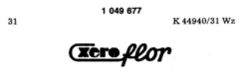 xeroflor Logo (DPMA, 13.08.1982)