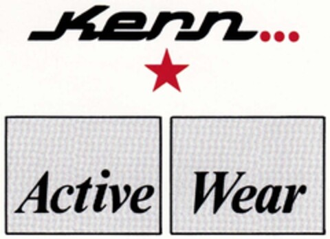 Kern...Active Wear Logo (DPMA, 08/16/1984)