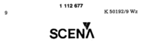 SCENA Logo (DPMA, 09/02/1986)