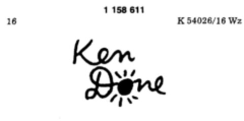 KenDone Logo (DPMA, 23.02.1989)