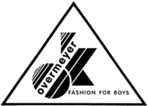 overmeyer FASHION FOR BOYS Logo (DPMA, 12.06.1991)