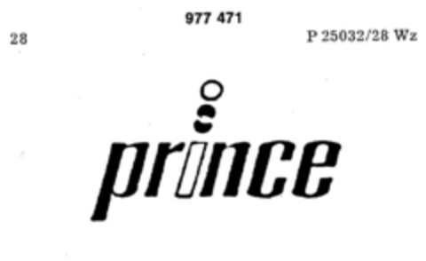 prince Logo (DPMA, 08.12.1977)