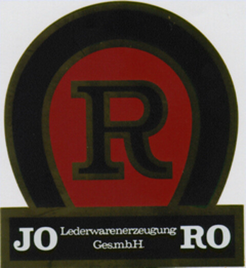 R JO RO Lederwarenerzeugung Ges.m.b.H. Logo (DPMA, 03.01.1984)