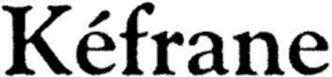 Kéfrane Logo (DPMA, 22.04.1993)