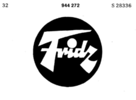 Fridz Logo (DPMA, 02.11.1974)