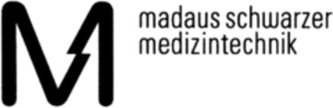 M madaus schwarzer medizintechnik Logo (DPMA, 04.02.1994)