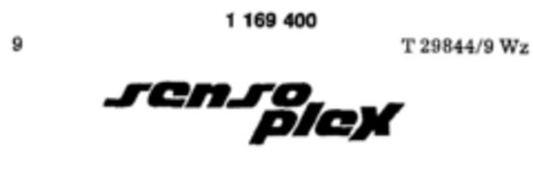 senso plex Logo (DPMA, 08.12.1989)